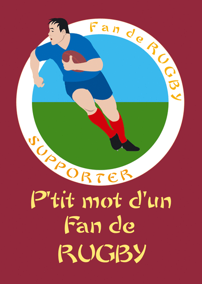 Carte de sport, envoyer cette carte ptit mot d un fan de 